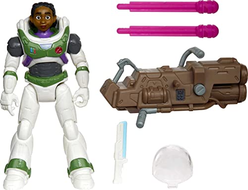 Buzz Lightyear Disney Pixar HHJ88 - Mission Equipped Izzy Hawthorne Spielfigur mit 12 beweglichen Gelenken, inklusive Laser-Attacke & Zubehör, Spielzeug für Kinder ab 4 Jahren von Buzz Lightyear