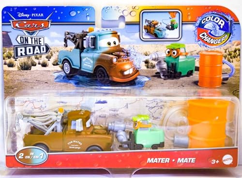 Disney Cars Toys Farbwechsler 2022 Cars On The Road Mater with Pitty von Disney Pixar