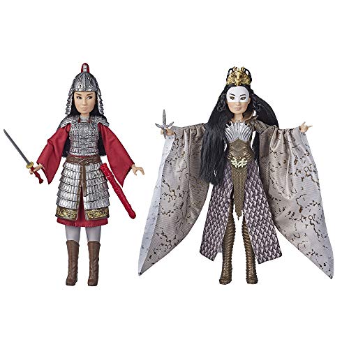 Disney Mulan und Xianniang Puppen mit Helm, Rüstung und Schwert, inspiriert von Disneys Mulan Film, Spielzeug für Kinder und Sammler von Disney Princess