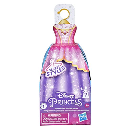 Disney Prinzessin Styling Überraschungsprinzessin Serie 2, Mini Modepuppe mit Outfit, Überraschungspielzeug für Mädchen ab 4 Jahren von Disney Princess