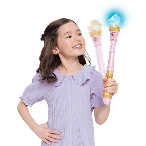 Disney Princess Erstellen Sie Ihr magisches Zepter, leuchten und bewegungsaktivierte Funktionen, perfekt für Mädchen von Disney Princess