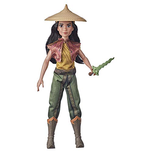 Disney Princess F1196 Disney Raya und der letzte Drache Rayas Abenteuer Outfits, Modepuppe mit Kleidung, Schuhen und Schwert, Spielzeug für Kinder ab 3 Jahren Disney Princess F1196 Disney Raya und der letzte Drache Rayas Abenteuer Outfits, Modepuppe mit Kleidung, Schuhen und Schwert, Spielzeug für Kinder ab 3 Jahren von Disney Princess