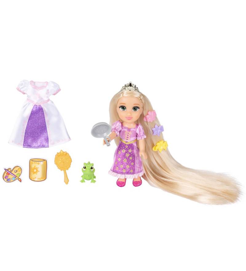Disney Princess Puppe - 15 cm - Längstes Haar - Disney Princess - One Size - Puppen Disney Princess Puppe - 15 cm - Längstes Haar - Disney Princess - One Size - Puppen von Disney Princess