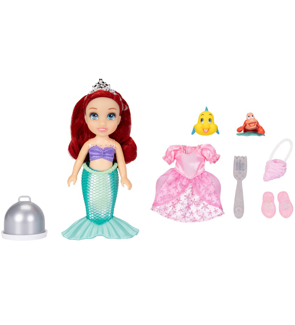 Disney Princess Puppe - 15 cm - Sea Ente Land Ariel - Disney Princess - One Size - Puppen von Disney Princess