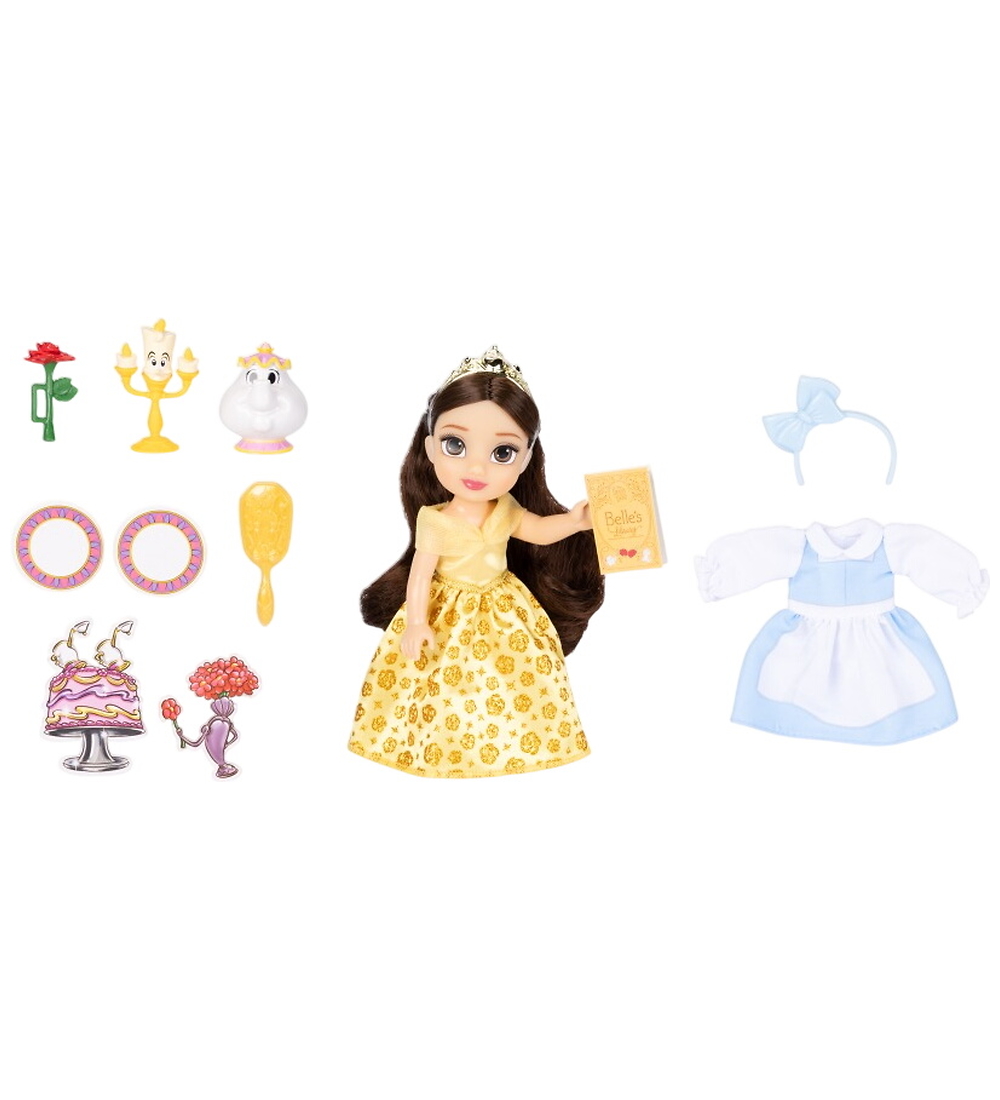 Disney Princess Puppe - 15 cm - Sei unser Gast Belle - Disney Princess - One Size - Puppen Disney Princess Puppe - 15 cm - Sei unser Gast Belle - Disney Princess - One Size - Puppen von Disney Princess