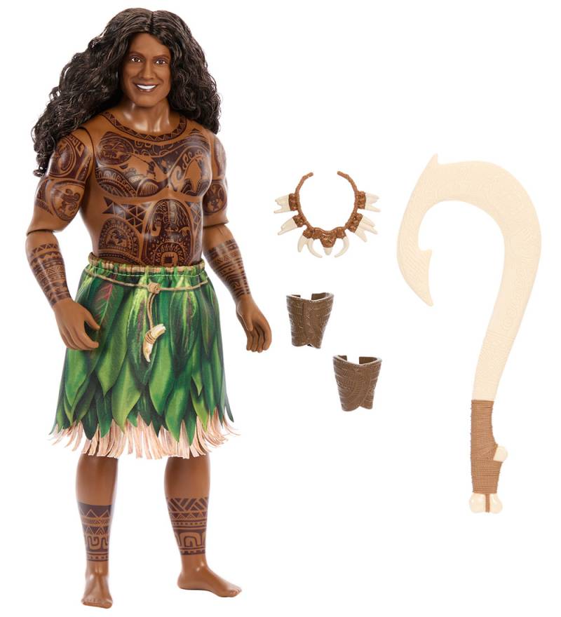 Disney Princess Puppe - 30 cm - Vaiana Film Core - Maui - Disney Princess - One Size - Puppen Disney Princess Puppe - 30 cm - Vaiana Film Core - Maui - Disney Princess - One Size - Puppen von Disney Princess