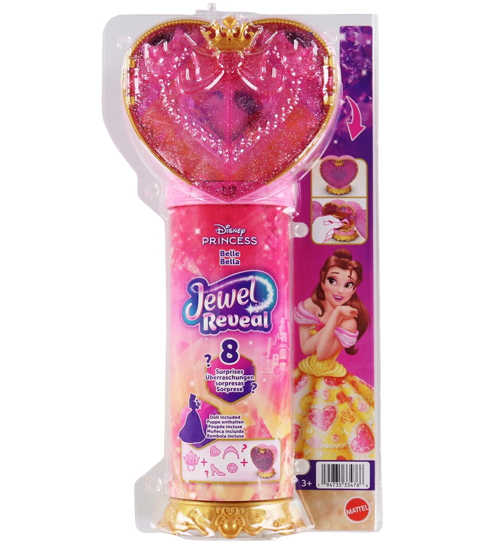 Disney Princess Puppe - 31 cm - Juwelenenthüllung - Belle - Disney Princess - One Size - Puppen Disney Princess Puppe - 31 cm - Juwelenenthüllung - Belle - Disney Princess - One Size - Puppen von Disney Princess