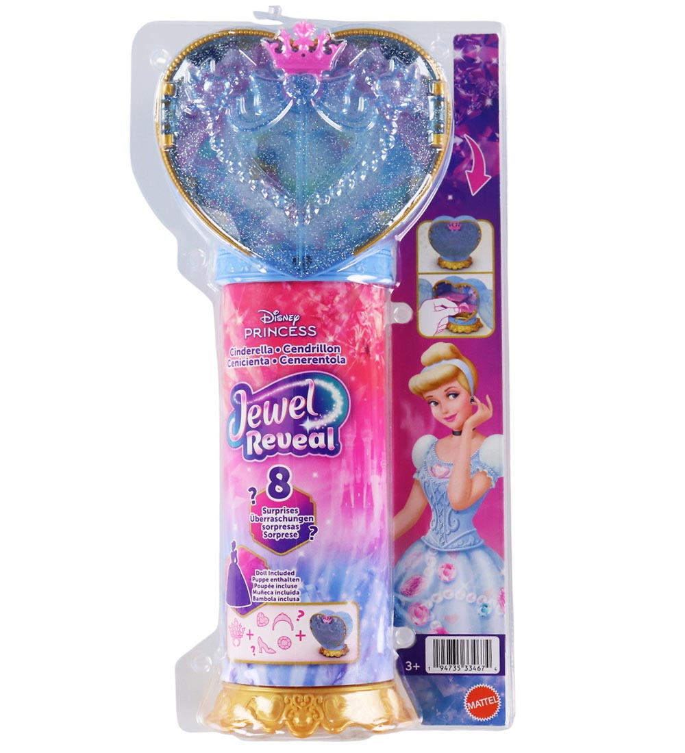 Disney Princess Puppe - 31 cm - Juwelenenthüllung - Cinderella - Disney Princess - One Size - Puppen Disney Princess Puppe - 31 cm - Juwelenenthüllung - Cinderella - Disney Princess - One Size - Puppen von Disney Princess