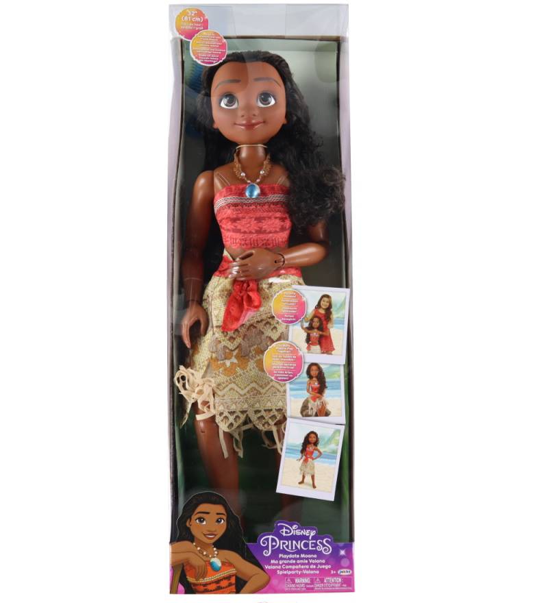 Disney Princess Puppe - 81 cm - Vaiana - Disney Princess - One Size - Puppen Disney Princess Puppe - 81 cm - Vaiana - Disney Princess - One Size - Puppen von Disney Princess