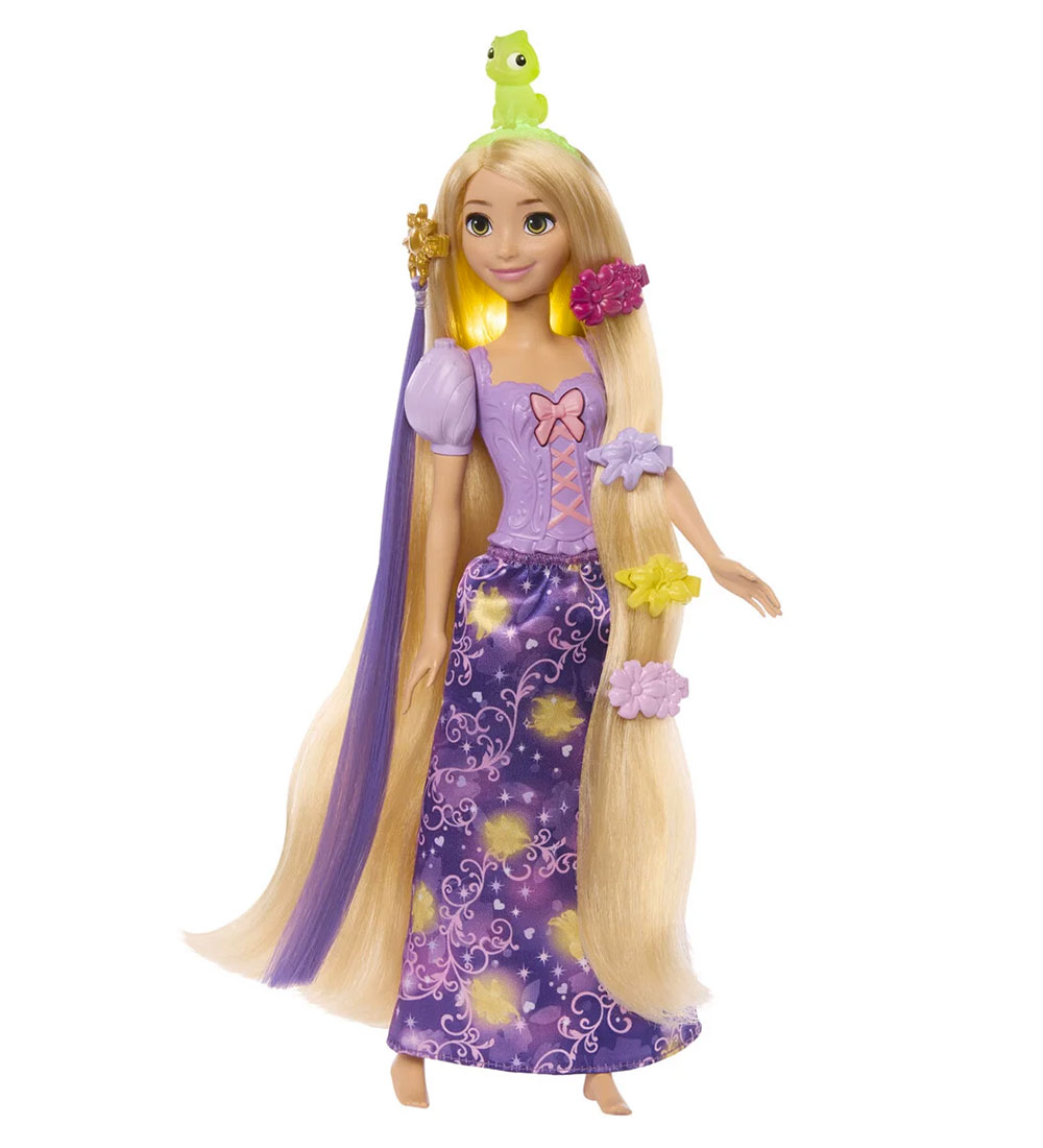 Disney Princess Puppe m. Licht - 29 cm - Magisches Haar Rapunzel - Disney Princess - One Size - Puppen Disney Princess Puppe m. Licht - 29 cm - Magisches Haar Rapunzel - Disney Princess - One Size - Puppen von Disney Princess