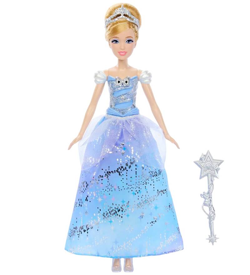 Disney Princess Puppe m. Ton/Licht - 30 cm - Askepot - Disney Princess - One Size - Puppen Disney Princess Puppe m. Ton/Licht - 30 cm - Askepot - Disney Princess - One Size - Puppen von Disney Princess