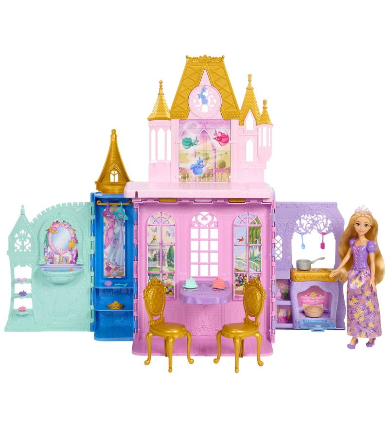 Disney Princess Spielzeug - Rapunzel Spielset m. Puppe - Disney Princess - One Size - Puppen von Disney Princess
