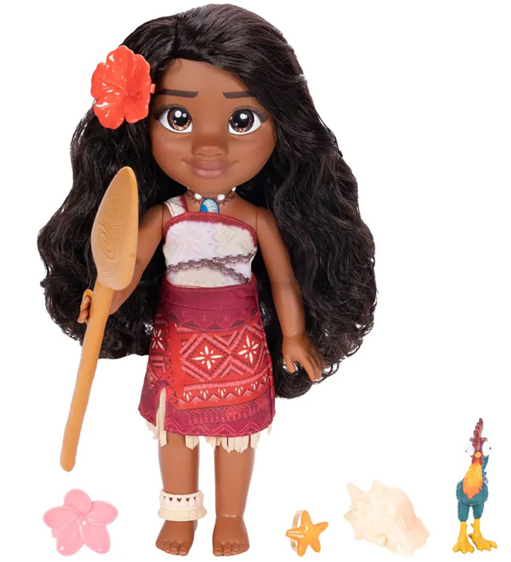 Disney Princess Vaiana Puppe 2 m. Zubehör - 38 cm - Gesang Fri - Disney Princess - One Size - Puppen Disney Princess Vaiana Puppe 2 m. Zubehör - 38 cm - Gesang Fri - Disney Princess - One Size - Puppen von Disney Princess