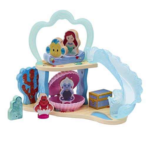 Disney Princess Wooden ARIEL'S Undersea Grotto Beautiful Preschool Wooden Toy, Imaginative Play, FSC Certified Sustainable, Gift for 2-5 Year Old von Disney Princess
