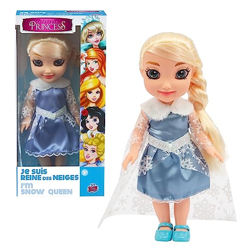 Fairytale Princess, Puppe 25 cm, mit Prinzessinnen-Outfit und Zubehör, Modell Eiskönigin, Spielzeug für Kinder ab 3 Jahren, Giochi Presziosi, FAT001 Fairytale Princess, Puppe 25 cm, mit Prinzessinnen-Outfit und Zubehör, Modell Eiskönigin, Spielzeug für Kinder ab 3 Jahren, Giochi Presziosi, FAT001 von Fairytale Princess