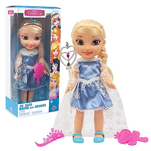 Fairytale Princess, Puppe 35 cm, mit Prinzessinnen-Outfit und Zubehör, Modell Eiskönigin, Spielzeug für Kinder ab 3 Jahren, GIOCHI PREZIOSI, FAT011 von Little Live Pets