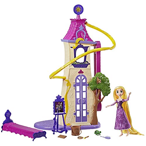 Hasbro Disney Rapunzel – Die Serie C1753EU4 Rapunzels Haartastischer Abenteuer-Turm, Spielset von Disney Princess