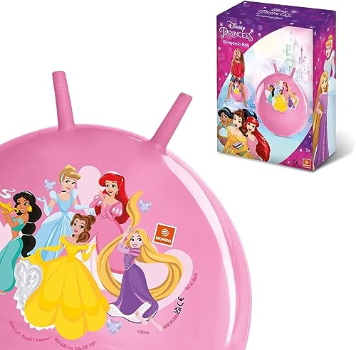 Mondo Toys - Känguru Design Princess Disney - Drinnen & Draußen-wiederaufblasbar Sprungball Junge / Mädchen - 06670 von Disney Princess