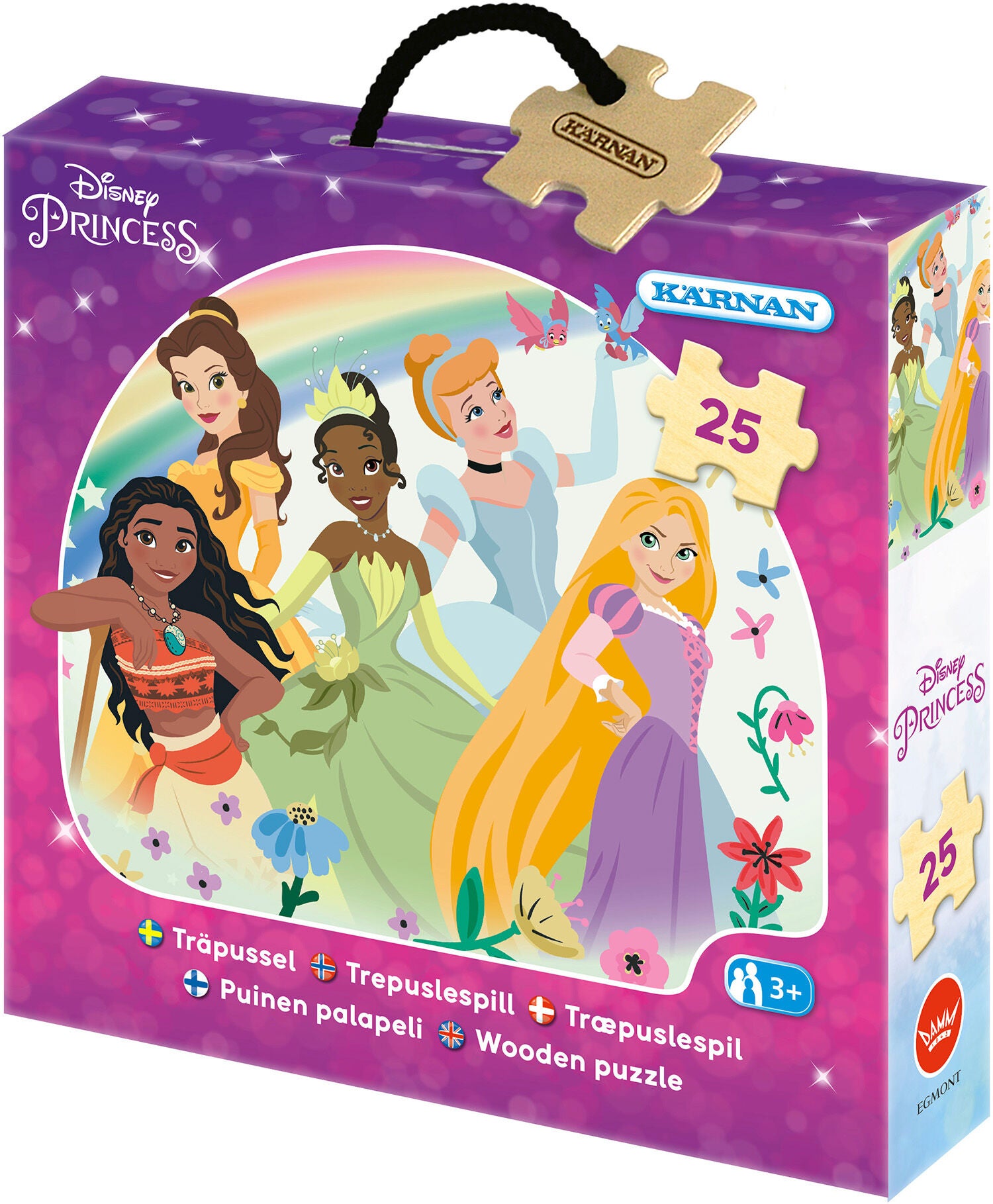 Disney Princess Holzpuzzle 25 Teile von Disney Prinzessin