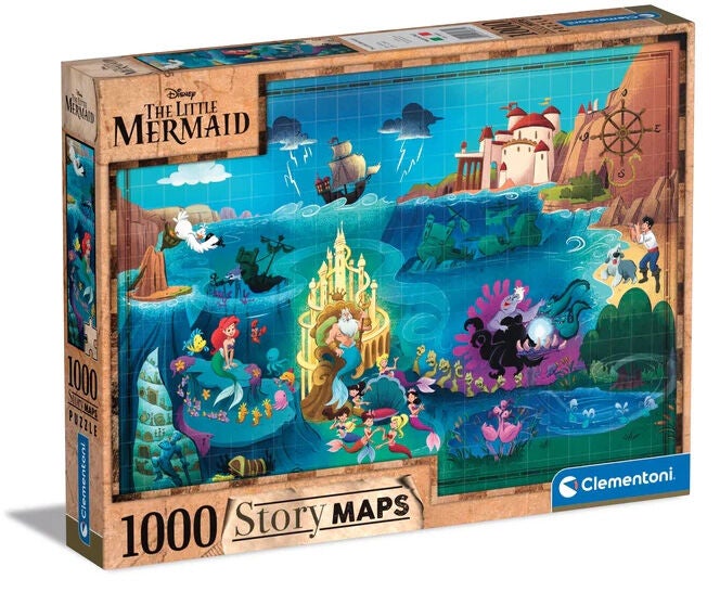 Disney Prinzessinnen Puzzle Die Kleine Meerjungfrau 1000 Teile von Disney Prinzessin