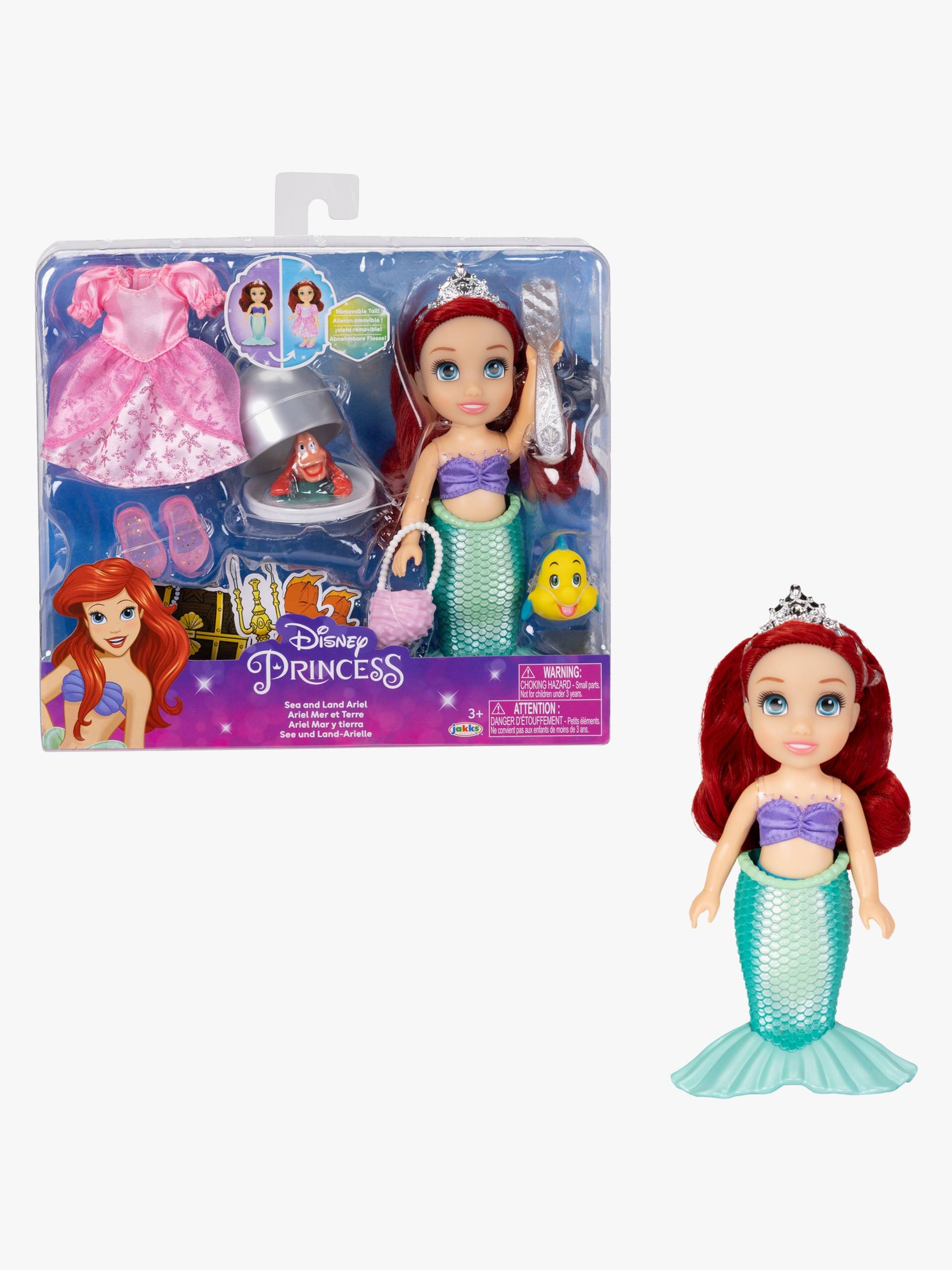 Disney Prinzessinnen Sea to Land Puppe Arielle 15 cm von Disney Prinzessin