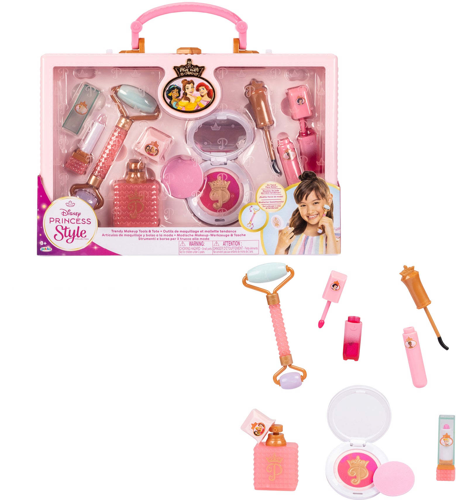 Disney Prinzessinnen Style Collection Make-Up-Zubehör mit Tasche von Disney Prinzessin