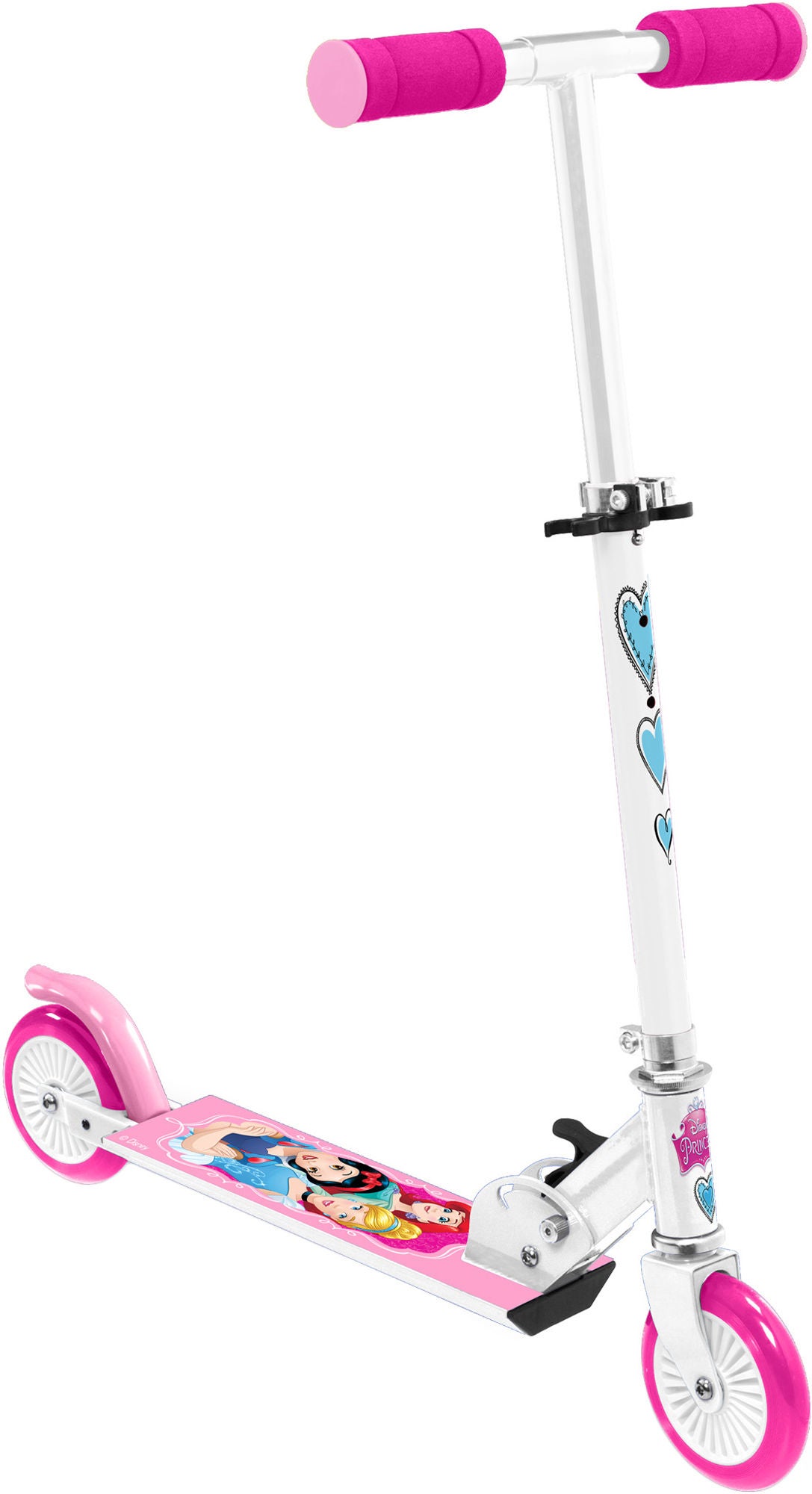 Disney Prinzessinnen Tretroller, Weiß/Rosa von Disney Prinzessin