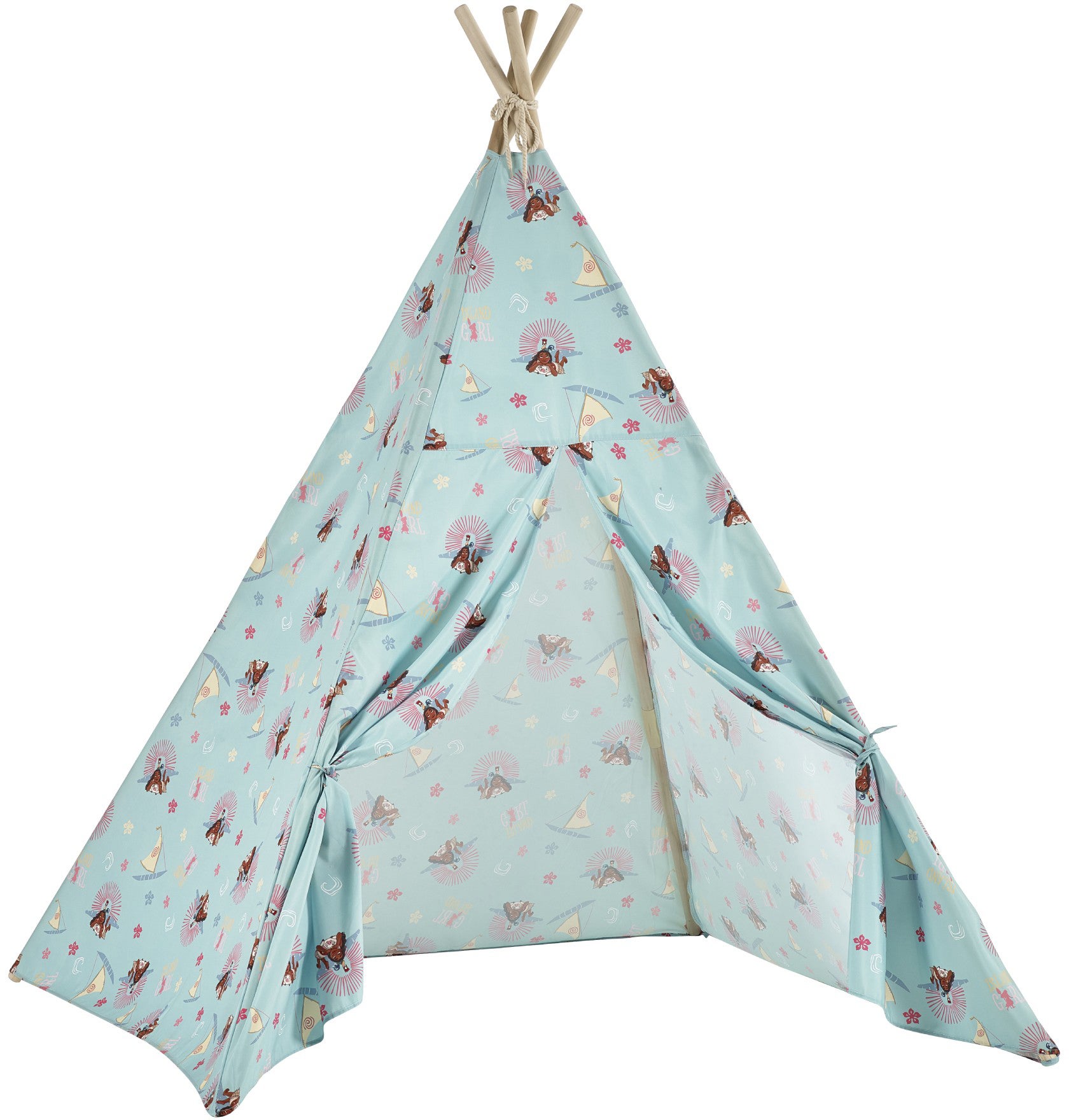 Disney Vaiana Tipi-Zelt, Türkis Disney Vaiana Tipi-Zelt, Türkis von Disney Prinzessin