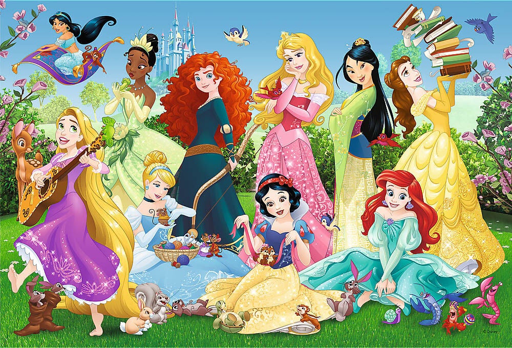 Trefl Disney Puzzle 100 Teile von Disney Prinzessin
