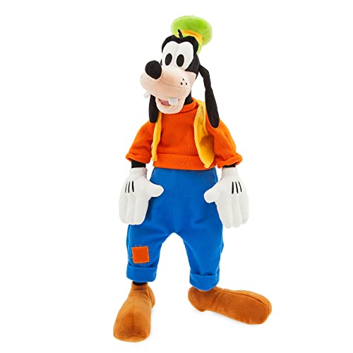 Disney Store Goofy Offizielles mittelgroßes Kuscheltier für Kinder, 50 cm, Kuscheltier mit gesticktem Flecken auf der Hose, inkl. Zylinderhut, geeignet ab 12 Monaten von Disney Store