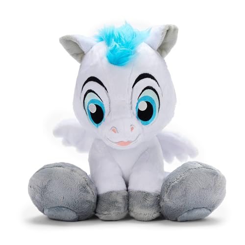Disney Store Official - Hercules - Pegasus - Big Feet Kuscheltier - 22 cm/9" - Niedliches fliegendes Pferd in Weiß - Ab der Geburt geeignet Disney Store Official - Hercules - Pegasus - Big Feet Kuscheltier - 22 cm/9" - Niedliches fliegendes Pferd in Weiß - Ab der Geburt geeignet von Disney Store