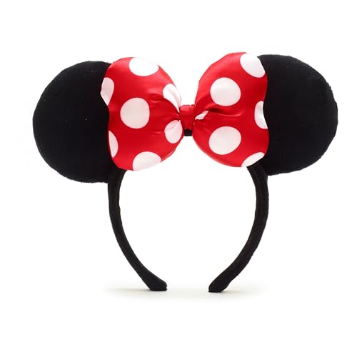 Disney Store Minnie Maus Klassisches Ohren-Stirnband für Erwachsene, Unisex-Zubehör mit Punkte-Schleife Disney Store Minnie Maus Klassisches Ohren-Stirnband für Erwachsene, Unisex-Zubehör mit Punkte-Schleife von Disney Store