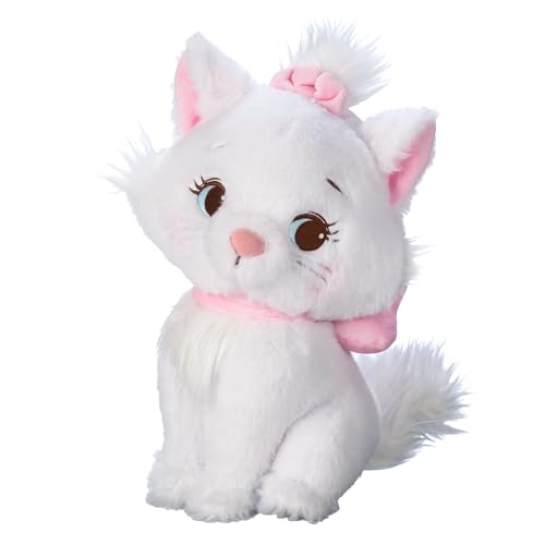 Disney Store Official - Aristocats - Marie - Kuscheltier - 28 cm/11" - Niedliches weißes Plüschkätzchen mit rosa Schleife und Halsband - Ab der Geburt geeignet - Ab 0 Jahren Disney Store Official - Aristocats - Marie - Kuscheltier - 28 cm/11" - Niedliches weißes Plüschkätzchen mit rosa Schleife und Halsband - Ab der Geburt geeignet - Ab 0 Jahren von Disney Store