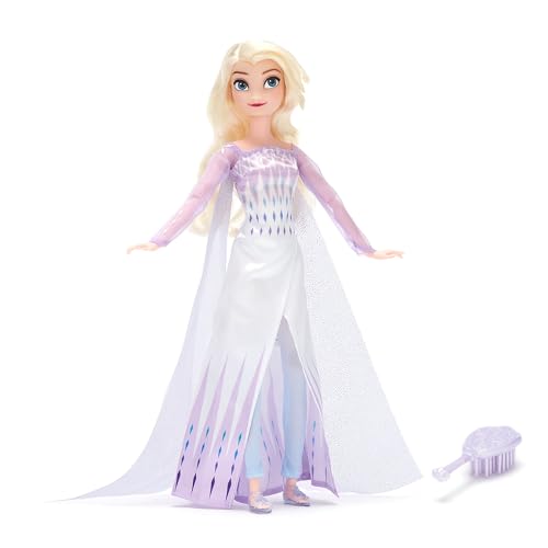 Disney Store Official - Die Eiskönigin 2 - ELSA - Klassische Puppe - 29 cm/11" - Voll bewegliche Disney Prinzessinnen Puppe im eisblauen Outfit - Mit Spielzeughaarbürste - Ab 3 Jahren geeignet Disney Store Official - Die Eiskönigin 2 - ELSA - Klassische Puppe - 29 cm/11" - Voll bewegliche Disney Prinzessinnen Puppe im eisblauen Outfit - Mit Spielzeughaarbürste - Ab 3 Jahren geeignet von Disney Store