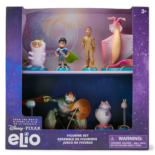 Disney Store Official - Elio - Spielzeugfigurenset - 8 Spielzeuge - Mit Elio, Olga, Botschafterin Questa, Botschafter Helix, Lord Grigon, Mimollusk, Glordon, OOOOO - Ab 3 Jahren geeignet Disney Store Official - Elio - Spielzeugfigurenset - 8 Spielzeuge - Mit Elio, Olga, Botschafterin Questa, Botschafter Helix, Lord Grigon, Mimollusk, Glordon, OOOOO - Ab 3 Jahren geeignet von Disney Store