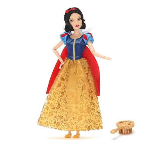 Disney Store Official - Schneewittchen und die sieben Zwerge - Schneewittchen - Klassische Puppe - 29 cm/11" - Voll bewegliche Disney Puppe im traumhaften Kleid - Mit Spielzeughaarbürste - Ab 3 Jahren Disney Store Official - Schneewittchen und die sieben Zwerge - Schneewittchen - Klassische Puppe - 29 cm/11" - Voll bewegliche Disney Puppe im traumhaften Kleid - Mit Spielzeughaarbürste - Ab 3 Jahren von Disney Store