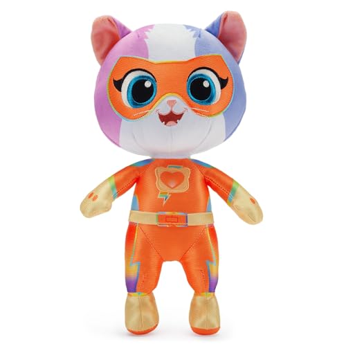 Disney Store Official - SuperKitties - Buddy - Kuscheltier - 25 cm/10" - Plüsch-Superheldenkatze - Ab der Geburt geeignet - Ab 0 Jahren von Disney Store