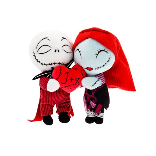 Disney Store Official - Tim Burtons Nightmare Before Christmas - Jack und Sally - Kuschelpuppe - 20,5 cm/8" - Geschenk zum Valentinstag - Ab der Geburt geeignet - Ab 0 Jahren Disney Store Official - Tim Burtons Nightmare Before Christmas - Jack und Sally - Kuschelpuppe - 20,5 cm/8" - Geschenk zum Valentinstag - Ab der Geburt geeignet - Ab 0 Jahren von Disney Store