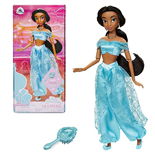 Disney Store Offizielle Puppe Prinzessin Jasmin für Kinder, Aladdin, 29 cm, vollbewegliche Puppe mit ausgearbeiteter Haarbürste, geeignet ab 3 Jahren Disney Store Offizielle Puppe Prinzessin Jasmin für Kinder, Aladdin, 29 cm, vollbewegliche Puppe mit ausgearbeiteter Haarbürste, geeignet ab 3 Jahren von Disney Store