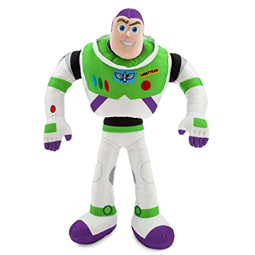 Disney Store Offizieller Buzz Lightyear Plüsch, Toy Story, 17 Zoll, Medium, ikonische Kuscheltierfigur mit gestickten Augen und weichen Plüschfunktionen, geeignet für alle Altersgruppen 0+ von Disney Store