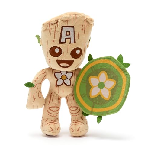 Disney Store Offizielles Groot Kleine Plüschfigur, Guardians of The Galaxy, 30cm, Kuscheliger Marvel-Held mit Detaillierter Skulptur und Bedruckten Details von Disney Store
