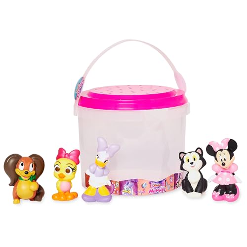 Disney Store Offizielles Minnie Maus Badespielzeugset für Kinder, 6-teilig, Wasserspielzeug-Set mit Minnie, Daisy, Klarabella, Figaro, Fifi und Cuckoo Loca in Tragetasche – Geeignet ab 3 Jahren Disney Store Offizielles Minnie Maus Badespielzeugset für Kinder, 6-teilig, Wasserspielzeug-Set mit Minnie, Daisy, Klarabella, Figaro, Fifi und Cuckoo Loca in Tragetasche – Geeignet ab 3 Jahren von Disney Store