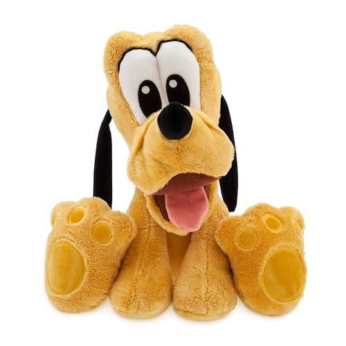 Disney Store Official - Pluto - Big Feet Kuscheltier - 22 cm/9" - Knuddeliger Kuscheltierhund - Ab der Geburt geeignet von Disney Store