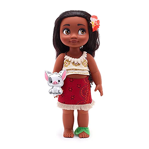 Disney Store Vaiana aus der Animator Collection, 39 cm / 15", echt wirkendes Haar und Outfit, mit Pua als Plüschtier aus Satin, Sammelpuppe geeignet für Kinder ab 3 Jahren Disney Store Vaiana aus der Animator Collection, 39 cm / 15", echt wirkendes Haar und Outfit, mit Pua als Plüschtier aus Satin, Sammelpuppe geeignet für Kinder ab 3 Jahren von Disney Store