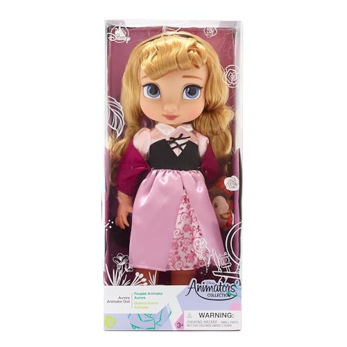 Disney Store Dornröschen aus der Animator Collection, 39 cm / 15", echt wirkendes Haar und Outfit, mit Eulen-Plüschtier aus Satin, Sammelpuppe geeignet für Kinder ab 3 Jahren Disney Store Dornröschen aus der Animator Collection, 39 cm / 15", echt wirkendes Haar und Outfit, mit Eulen-Plüschtier aus Satin, Sammelpuppe geeignet für Kinder ab 3 Jahren von Disney Store