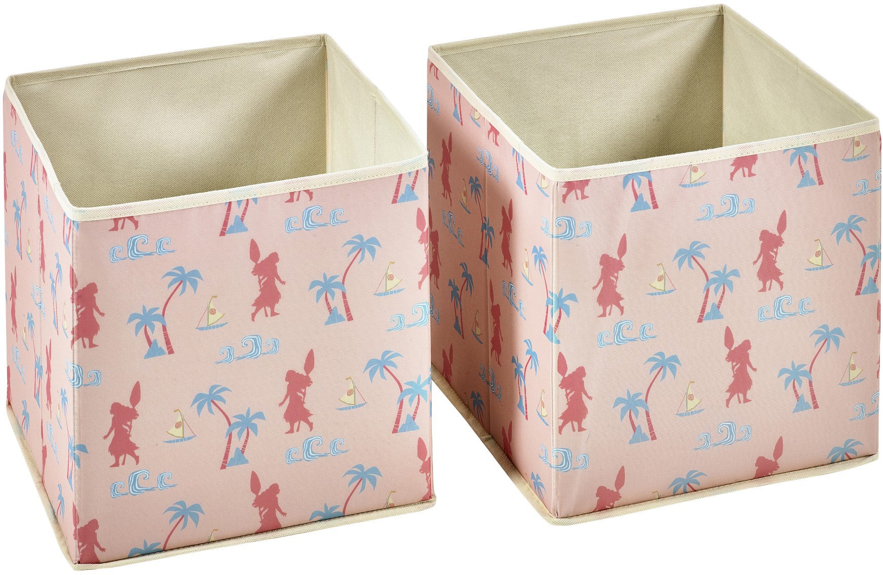 Disney Vaiana Aufbewahrungsboxen 2er-Pack, Rosa Disney Vaiana Aufbewahrungsboxen 2er-Pack, Rosa von Disney Vaiana