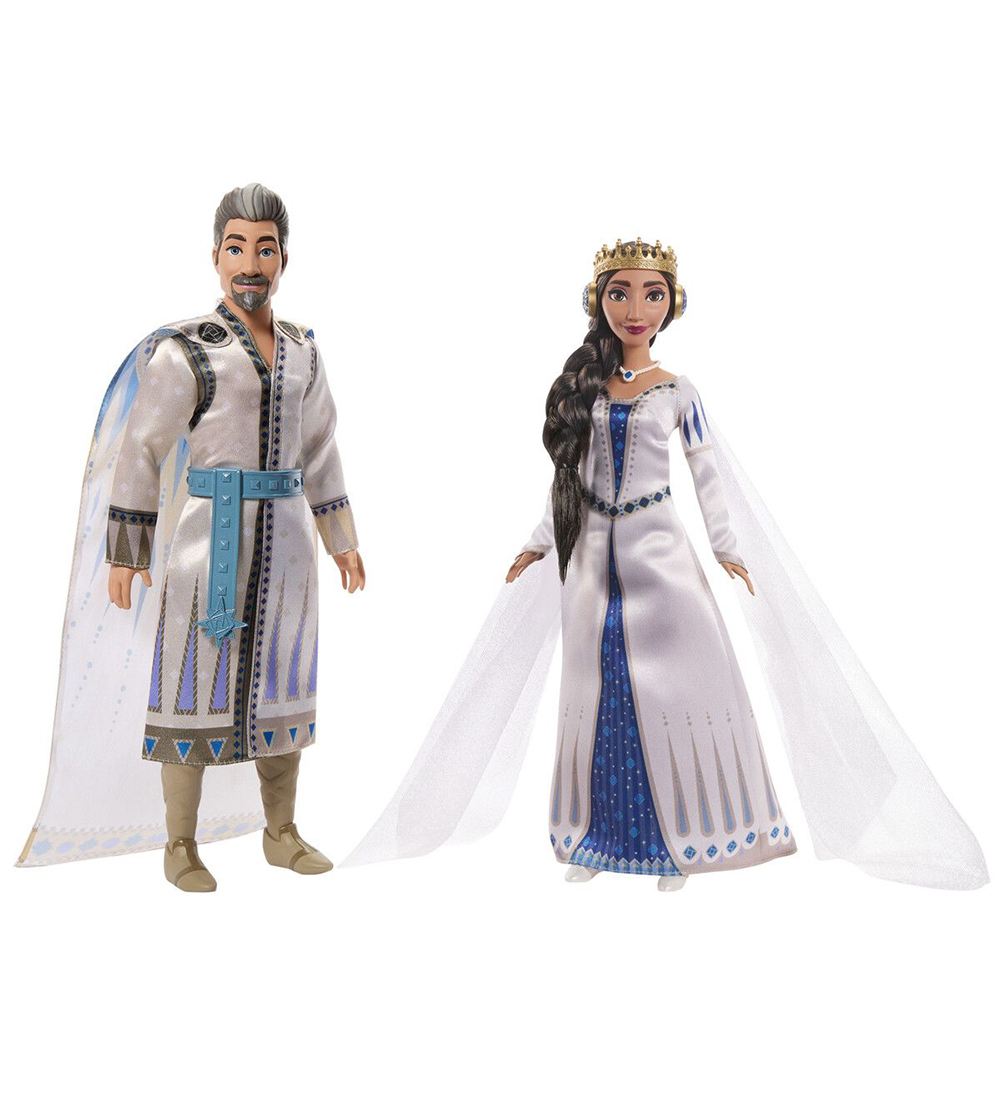 Disney Wish Puppen - 30/27 cm - König Magnifico/Königin Amaya - Disney Wish - One Size - Puppen Disney Wish Puppen - 30/27 cm - König Magnifico/Königin Amaya - Disney Wish - One Size - Puppen von Disney Wish