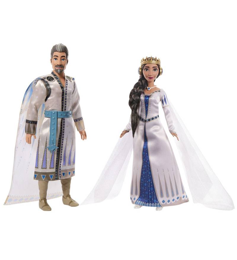 Disney Wish Puppen - 30/27 cm - König Magnifico/Königin Amaya - Disney Wish - One Size - Puppen Disney Wish Puppen - 30/27 cm - König Magnifico/Königin Amaya - Disney Wish - One Size - Puppen von Disney Wish