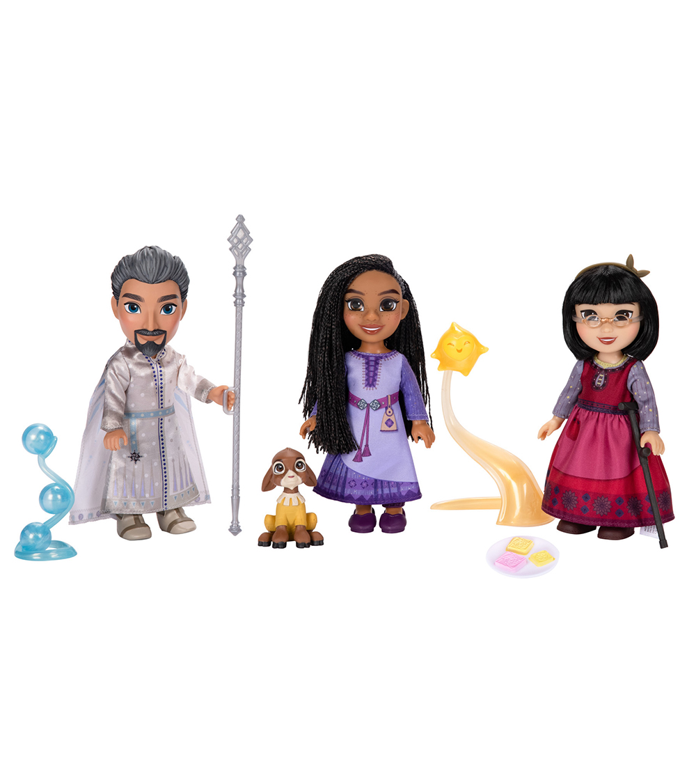 Disney Wish Puppen-Geschenkset - 15 cm - Asha/Dahlia/Magnifico - Disney Wish - One Size - Puppen Disney Wish Puppen-Geschenkset - 15 cm - Asha/Dahlia/Magnifico - Disney Wish - One Size - Puppen von Disney Wish