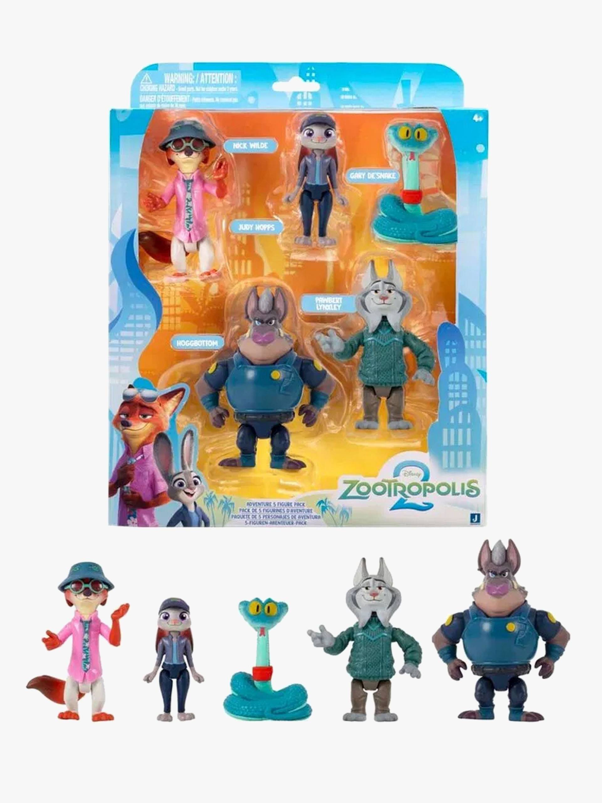 Disney Zootropolis Figurenset 5er-Pack von Disney Zootropolis
